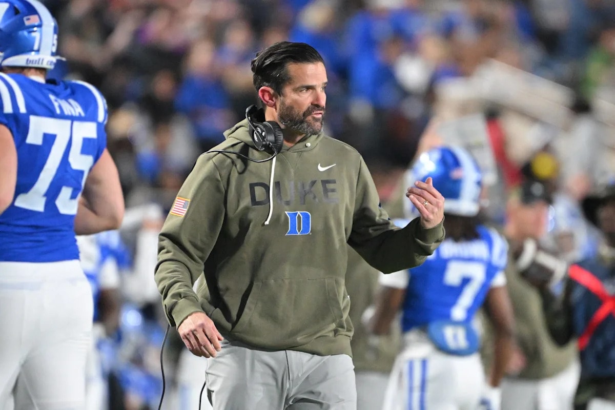 The Athletic projects Duke as an outside bet to repeat as ACC champions under Manny Diaz