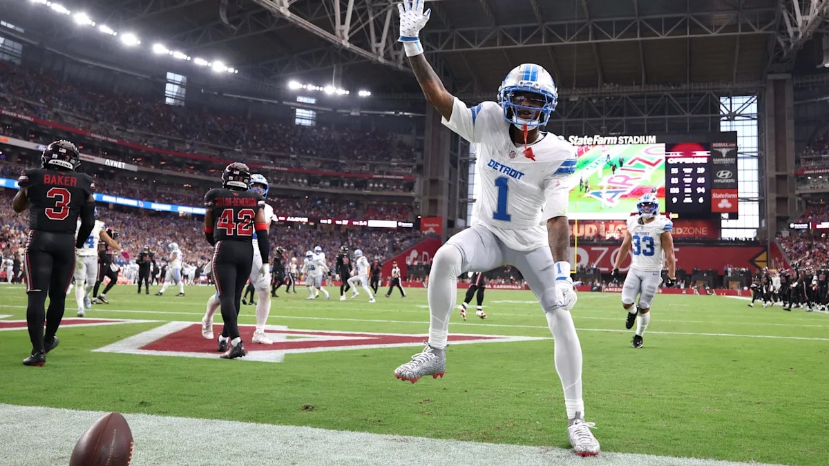 Jameson Williams’ celebration fine overturned on appeal after argument about legal marijuana