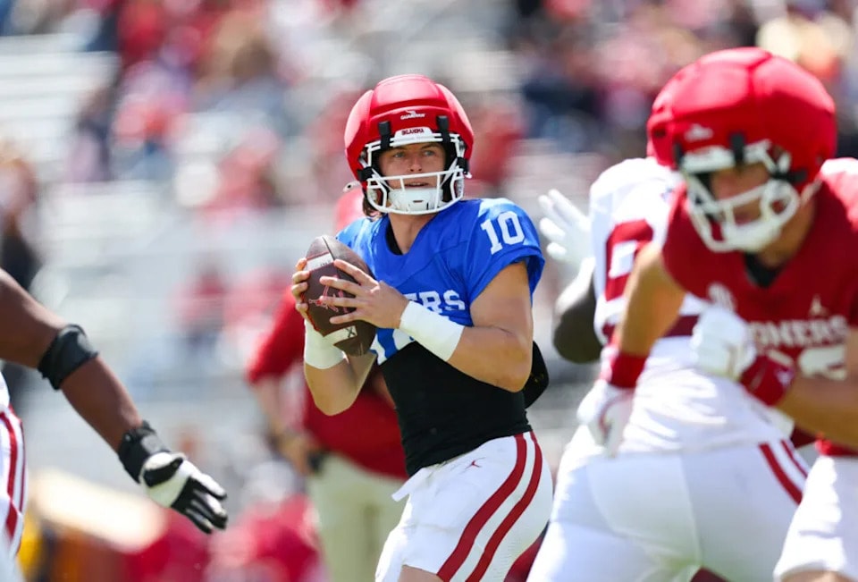 Oklahoma’s path to a College Football Playoff berth could hinge on QB John Mateer’s form, analyst says