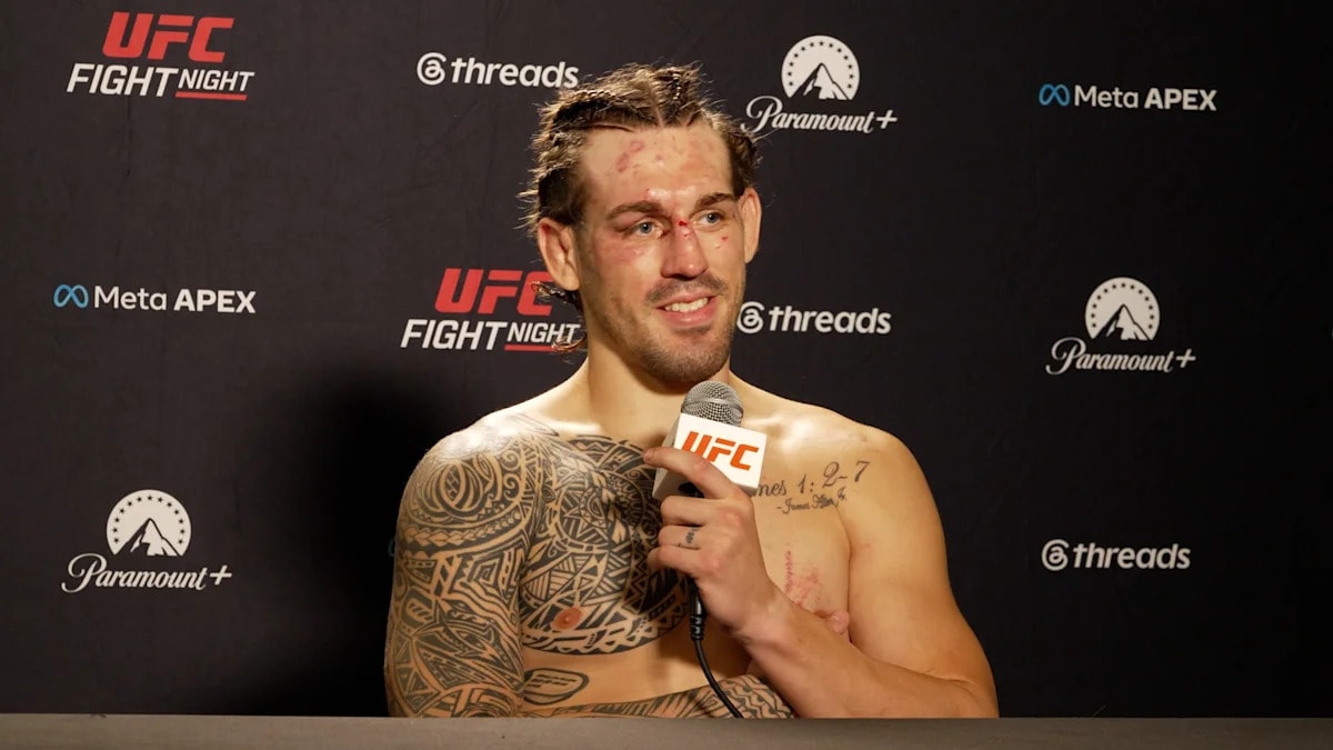 Brendan Allen indicates Dricus du Plessis as next target after UFC Vegas 122 win