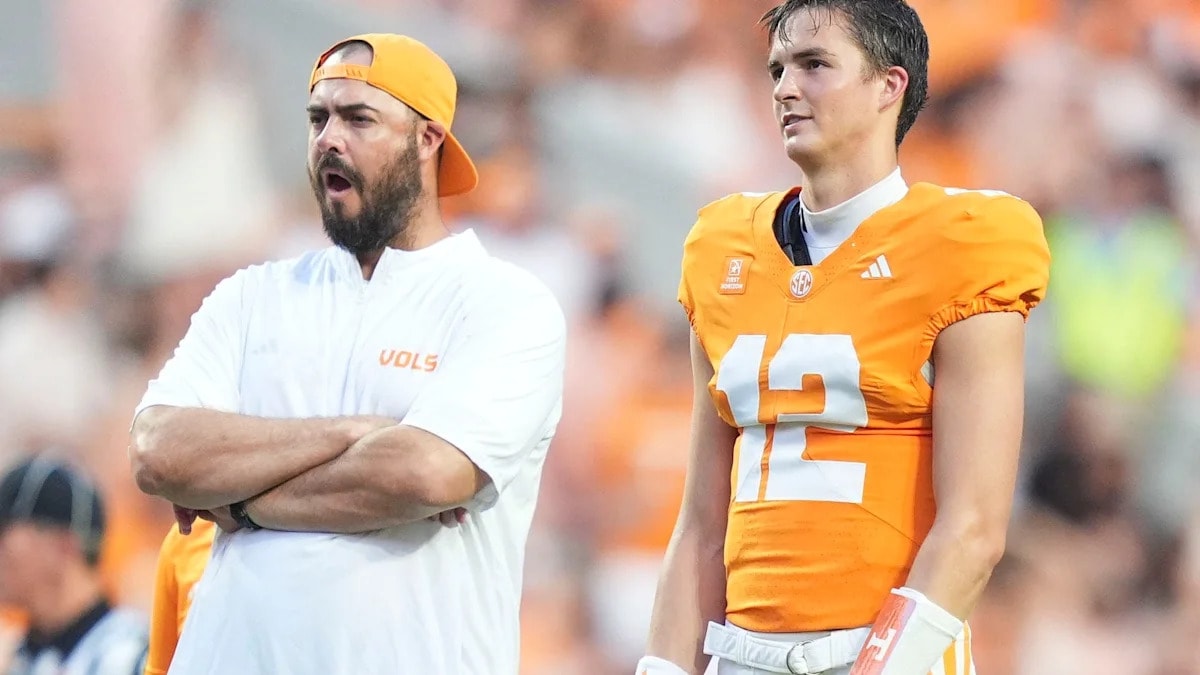 George MacIntyre to start for Tennessee vs. Arkansas, becoming Heupel era’s sixth different starter