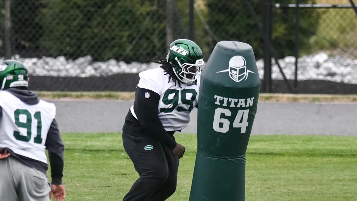 Jets set to bring T'Vondre Sweat back to practice, activating him from the non-football injury list