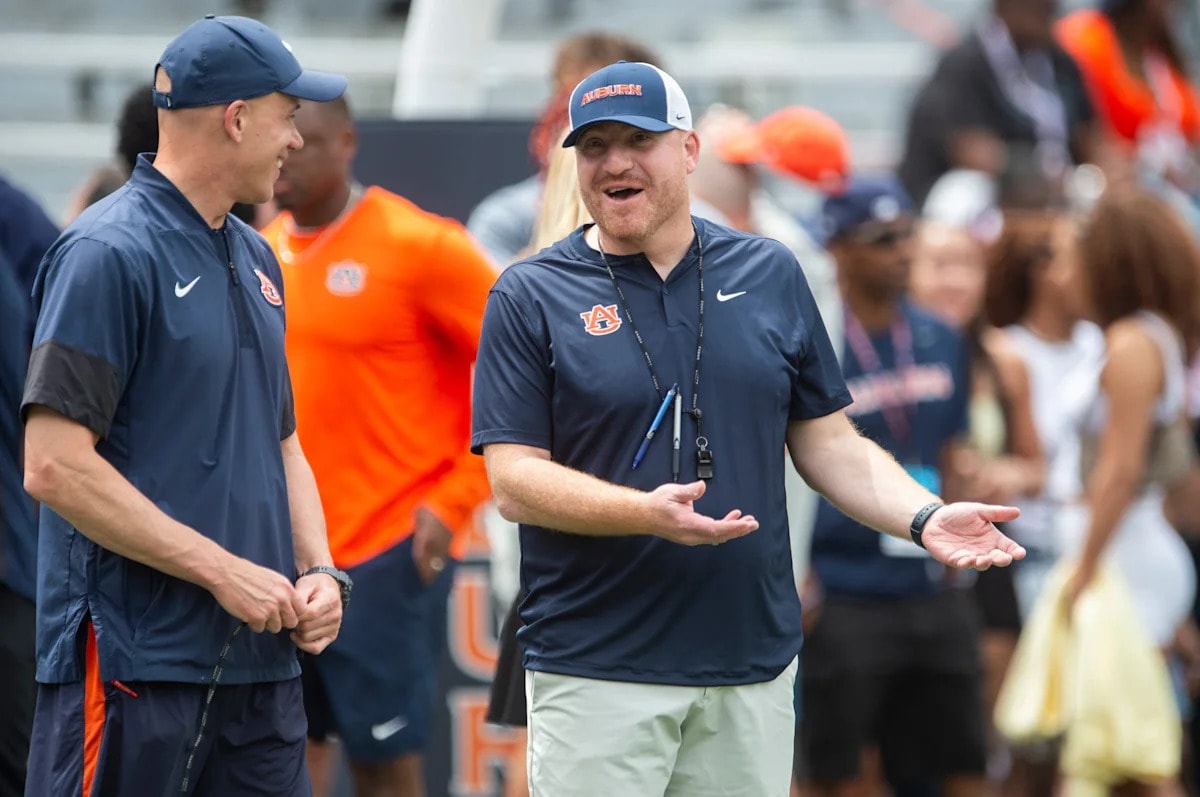 USA TODAY Sports’ preseason re-rank places focus on Auburn ahead of Week 0