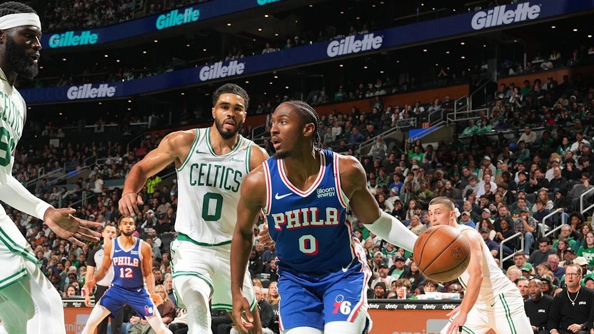 Sixers’ preseason hit hard in third game as Celtics deliver blowout