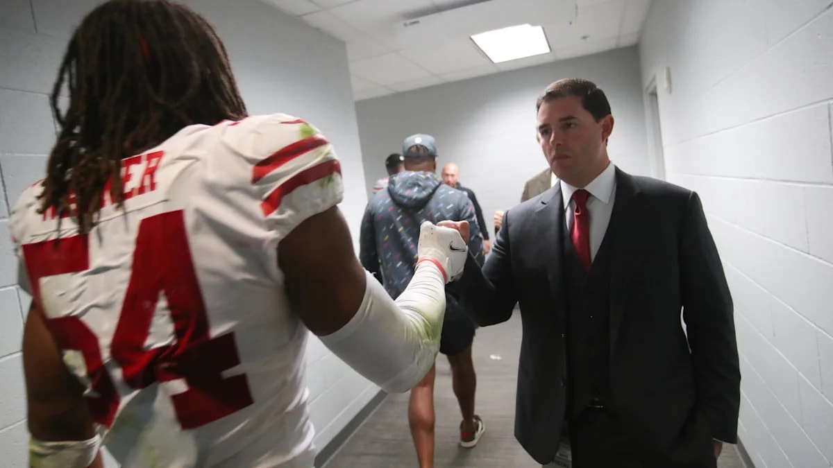 Fred Warner says 49ers locker room isn’t talking about Jed York arrest