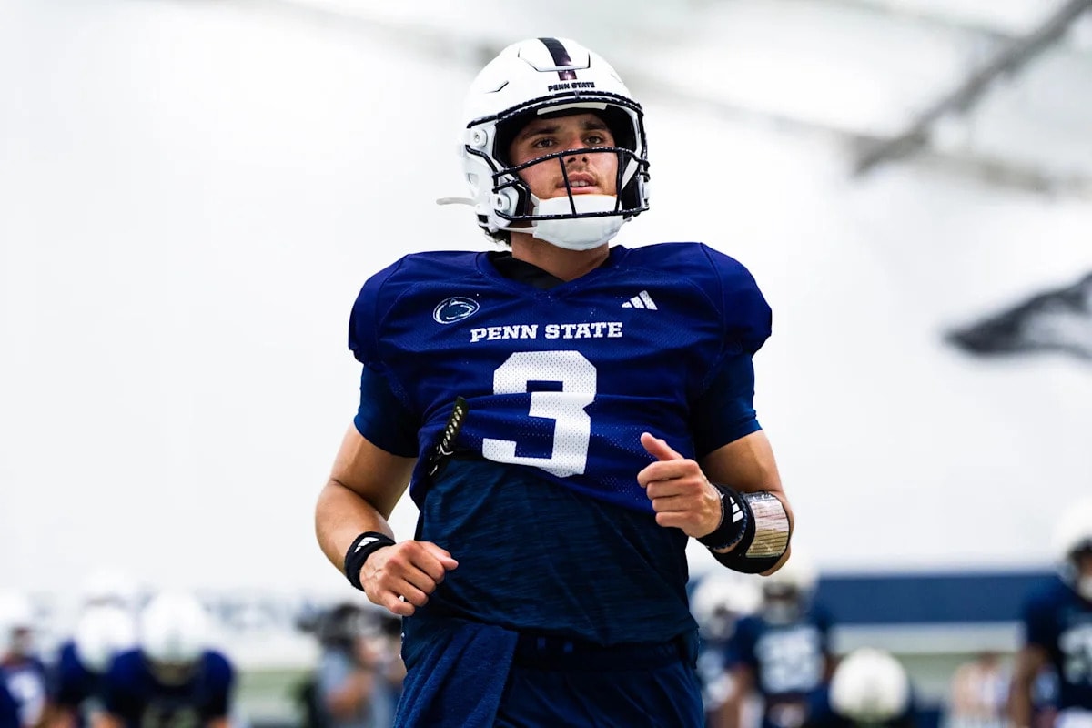 ESPN’s latest evaluation places Penn State QB Rocco Becht in the late-Day 3 draft range as 2026 quarterback spotlight grows