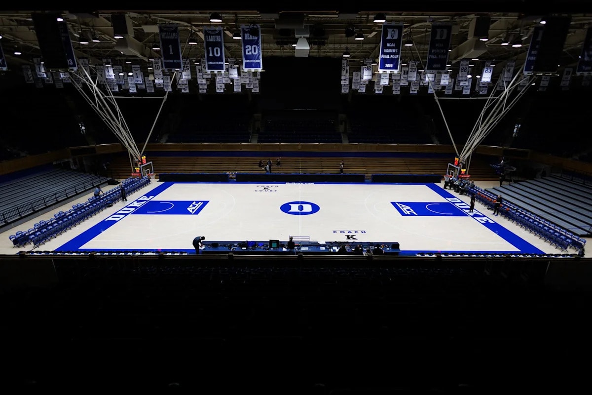 Duke to Add Sponsor Branding to Cameron Indoor’s Basketball Court