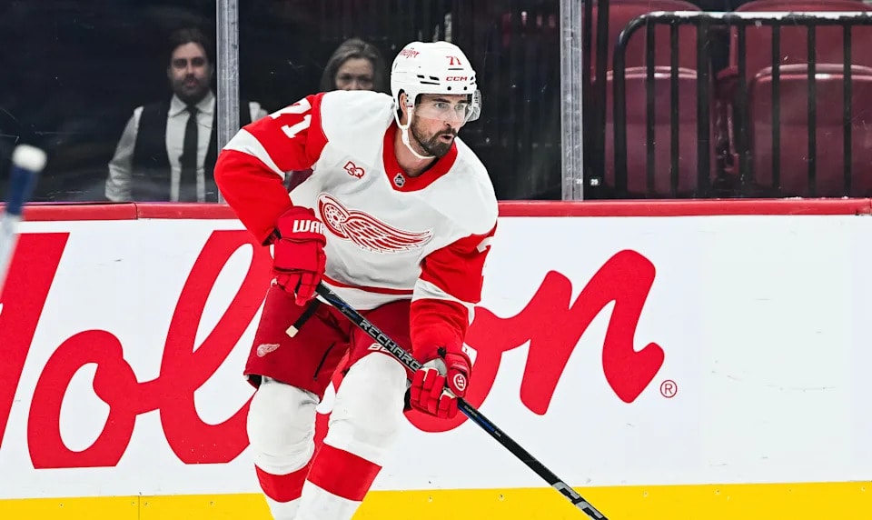 Red Wings’ Nate Danielson Under the Microscope as Detroit Seeks More Offense