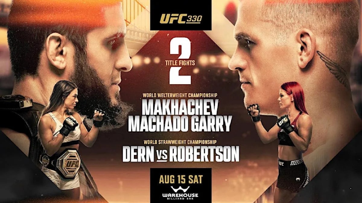 UFC 330 opens in Philadelphia with Makhachev vs. Machado Garry headlining a two-title world main card