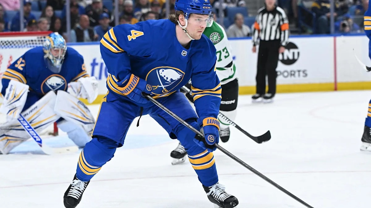 Bowen Byram’s early run with the Chicago Blackhawks has been a difficult one after his trade from Buffalo