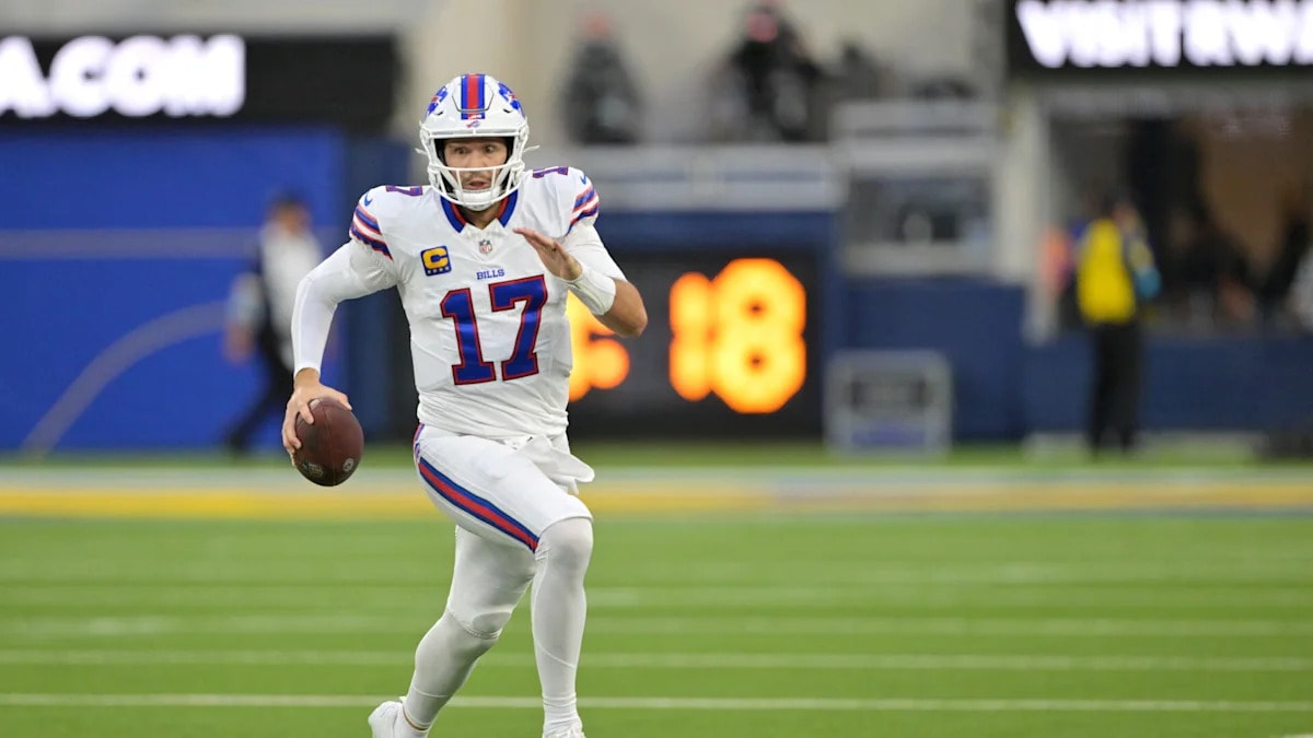 Josh Allen reaches eighth rushing touchdown as Bills convert key 2-point try