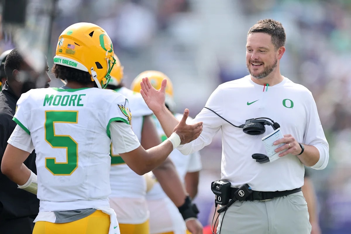 Opinion: Dan Lanning and Steve Sarkisian draw the same “big-game” comparison in Ducks gear