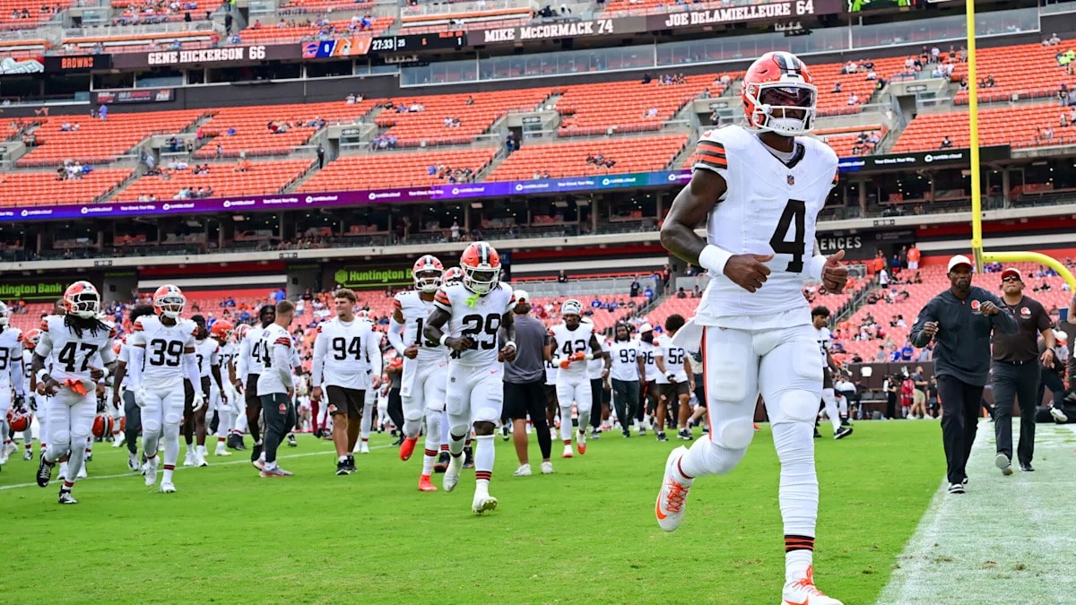 Browns report a long runway for Deshaun Watson, banking on a first 2-0 start since 1993