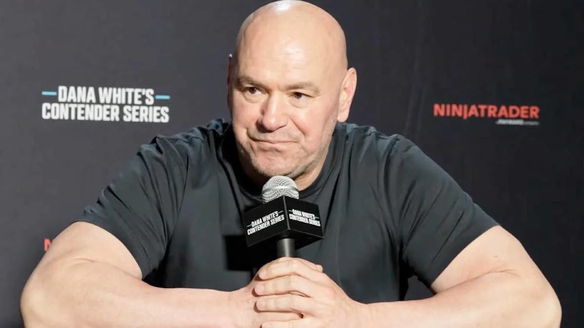 Dana White reacts after Bella Mir suffers first career loss on Dana White’s Contender Series