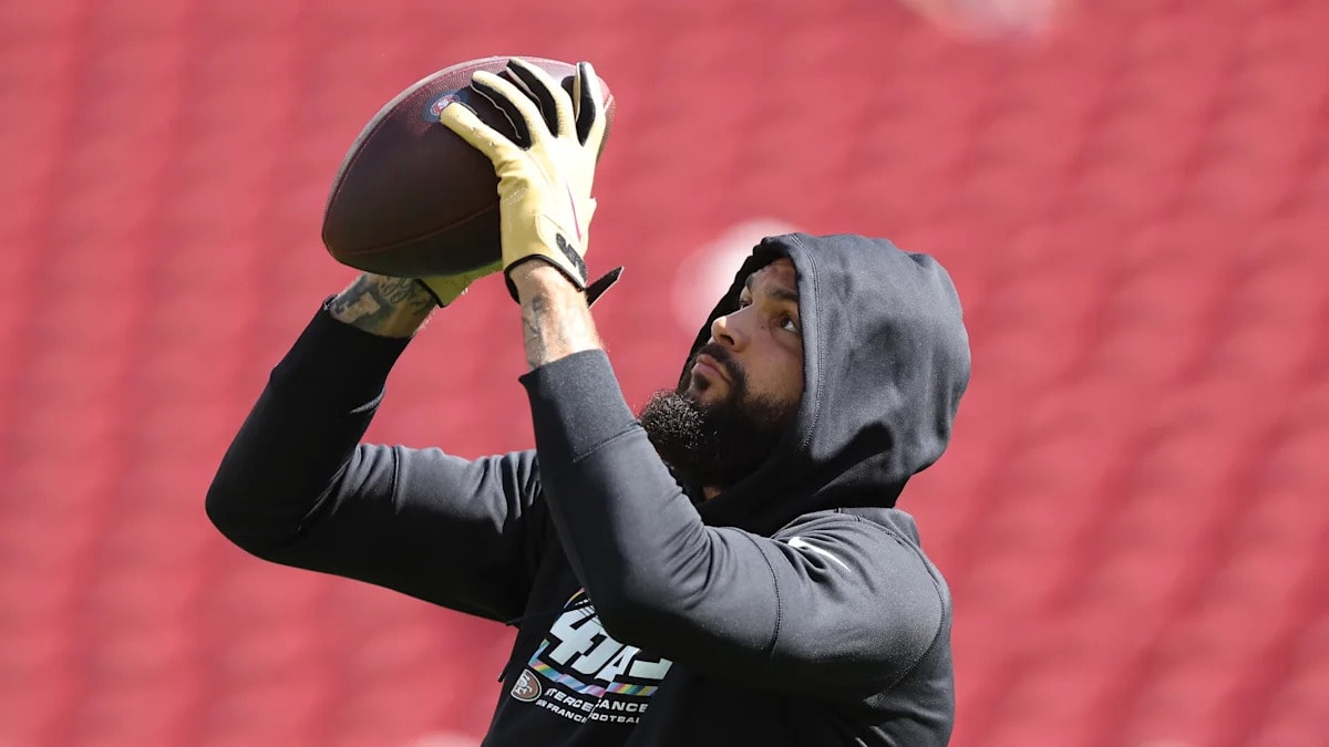 49ers WR Mike Evans sits out Thursday practice with rib injury, expected back vs. Seahawks