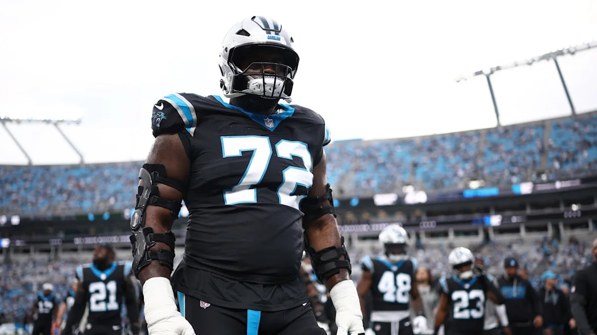 Panthers open practice windows for Taylor Moton and Turk Wharton