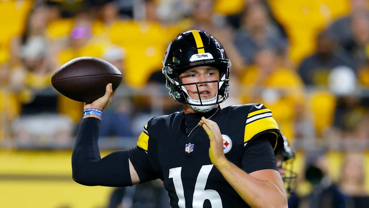 Mike McCarthy on Steelers QBs: Drew Allar and Will Howard showed poise early against the Packers
