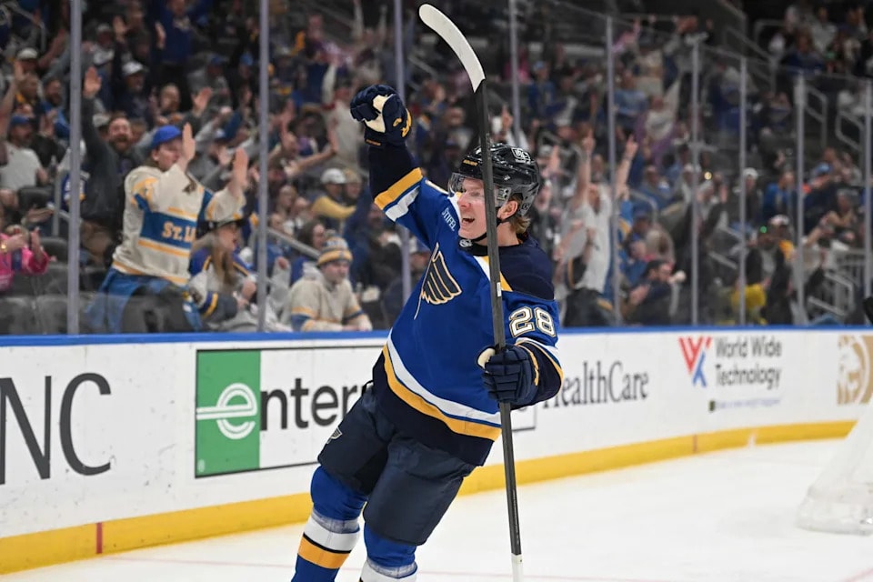 Blues prospect watch: Otto Stenberg ranked No. 4 in St. Louis’ system