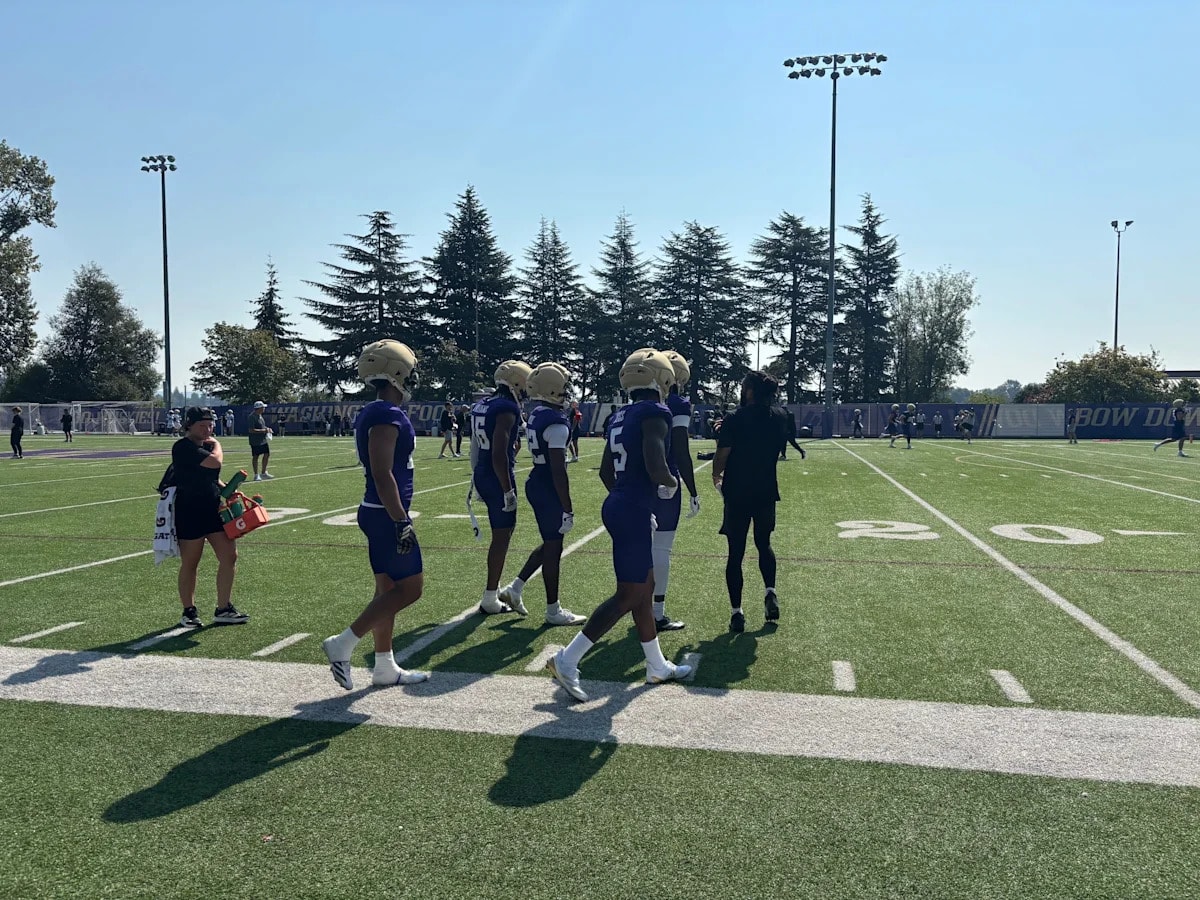 Kennesaw State transfer Christian Moss makes early push for prominent role with Washington during fall camp