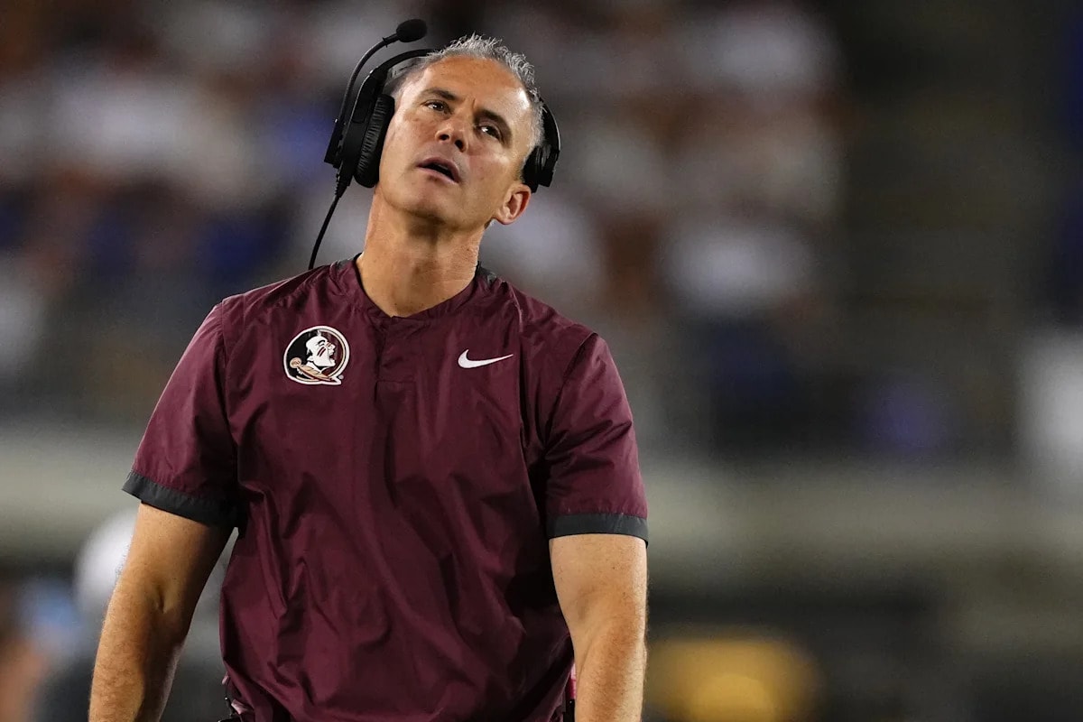 Hot-seat heat turns to Florida State’s Mike Norvell, with UNC and Wisconsin also under scrutiny entering 2026