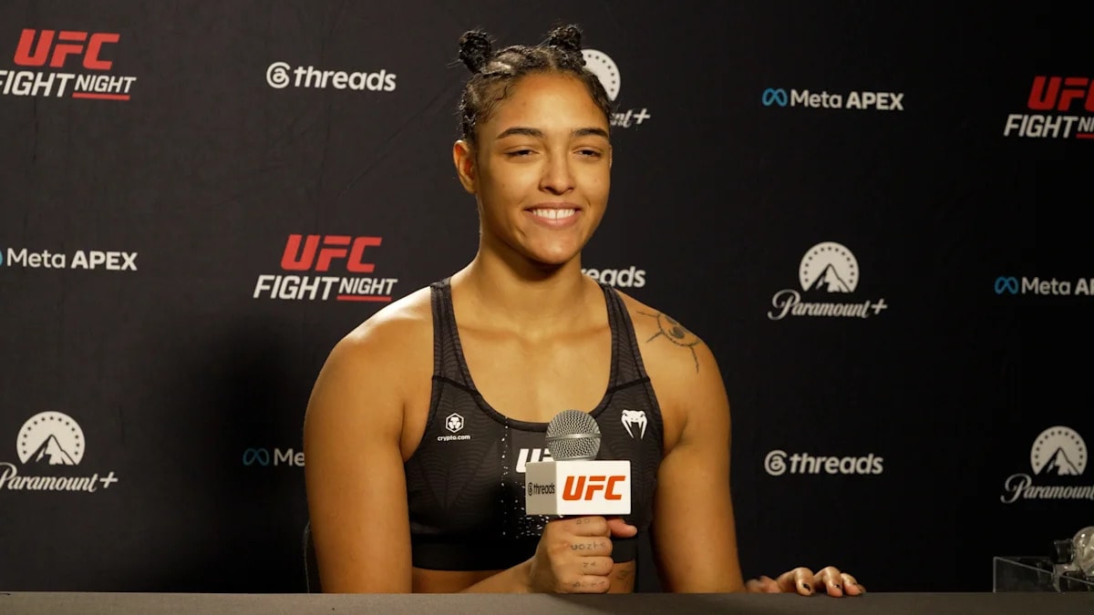 Alice Pereira frames UFC Vegas 122 win as a message to doubters in women’s bantamweight