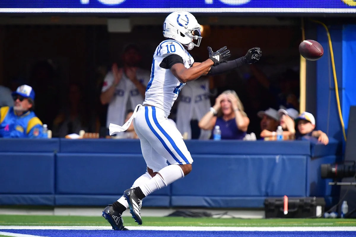 Adonai Mitchell revisits the viral 2025 Colts fumble that “helped me grow”