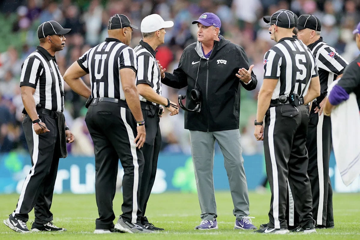 Sonny Dykes criticizes ACC officials after TCU’s rough start vs. North Carolina