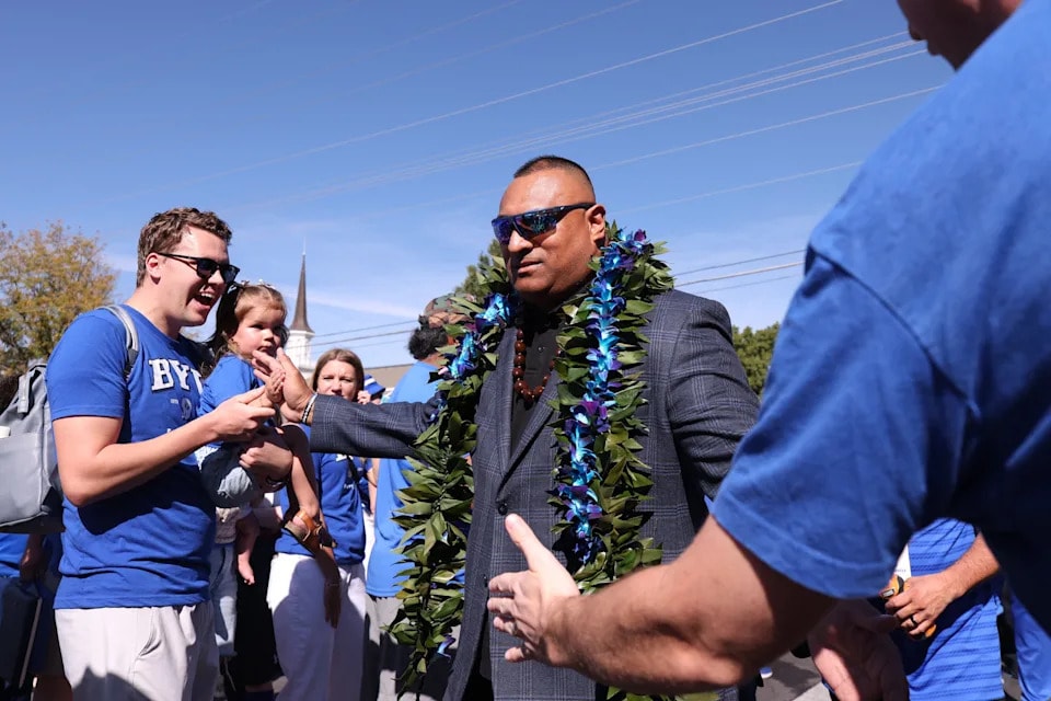 BYU’s Kalani Sitake takes a rare offseason trip home, 50 years in the making