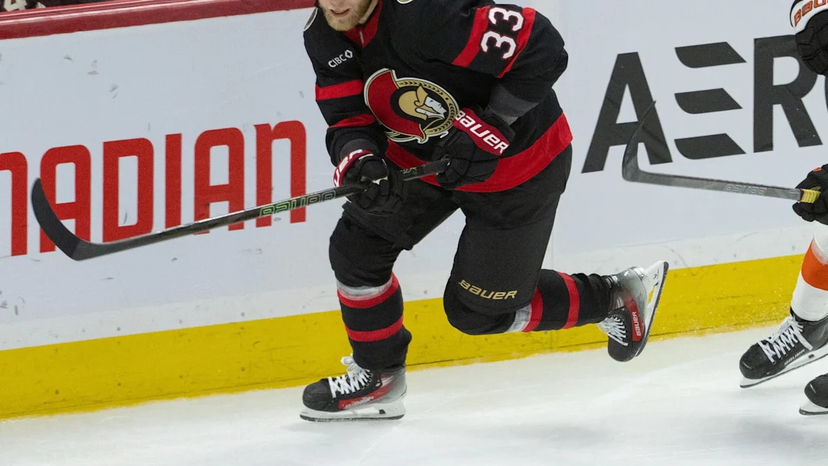 Carter Yakemchuk’s power-play goal lifts Senators in home opener, but William Eklund’s leg injury looms