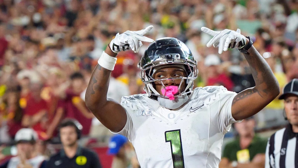 Oregon receiver says Ducks are shifting to a process-first mindset after second loss
