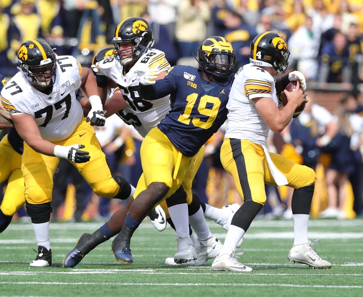 Iowa heads to Michigan’s Big House for a rare regular-season matchup