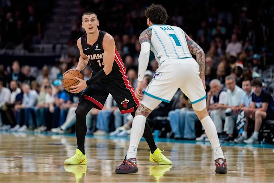 Tyler Herro says he is “excited to be here” as he settles into his new Bucks role