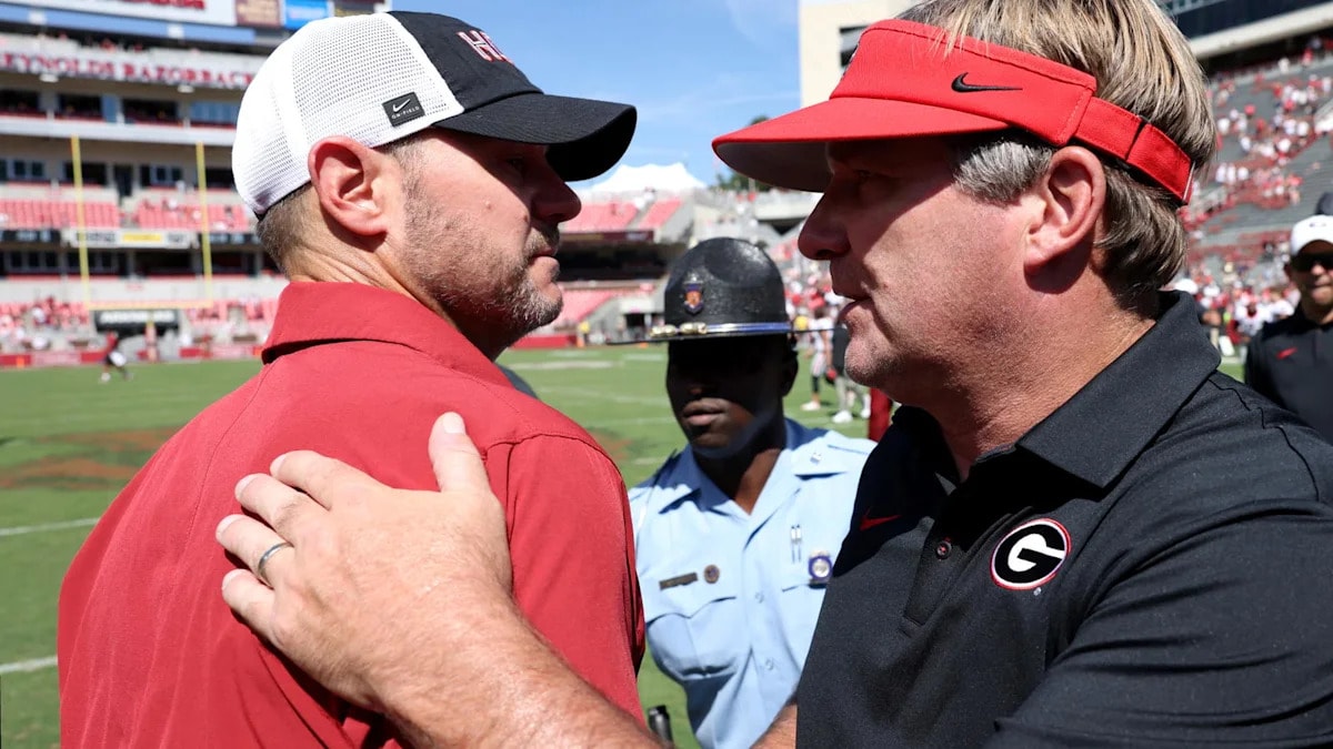 Week 6 SEC football headlines center on Georgia-Alabama, with Arkansas-Tennessee and Texas-Oklahoma drawing attention