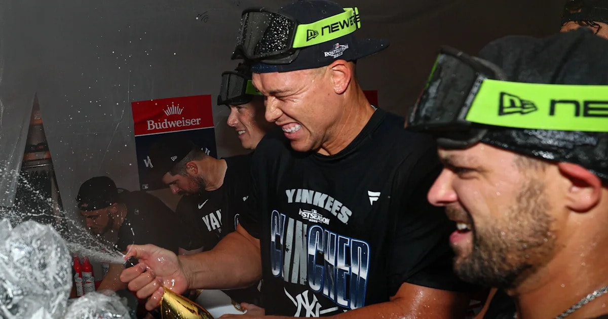 Aaron Judge remains unsure for ALDS after missing Yankees’ Wild Card Series opener with right calf strain