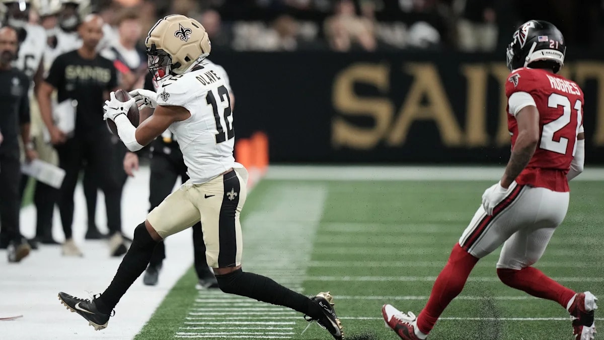 Chris Olave practices fully, expected to return for Saints in Week 5