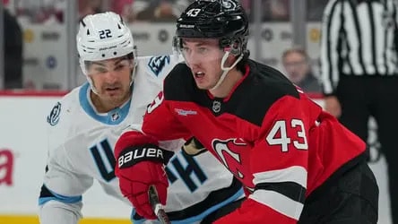Schmaltz’s fifth goal of the season not enough as Devils drop 5-3 decision to Utah Mammoth