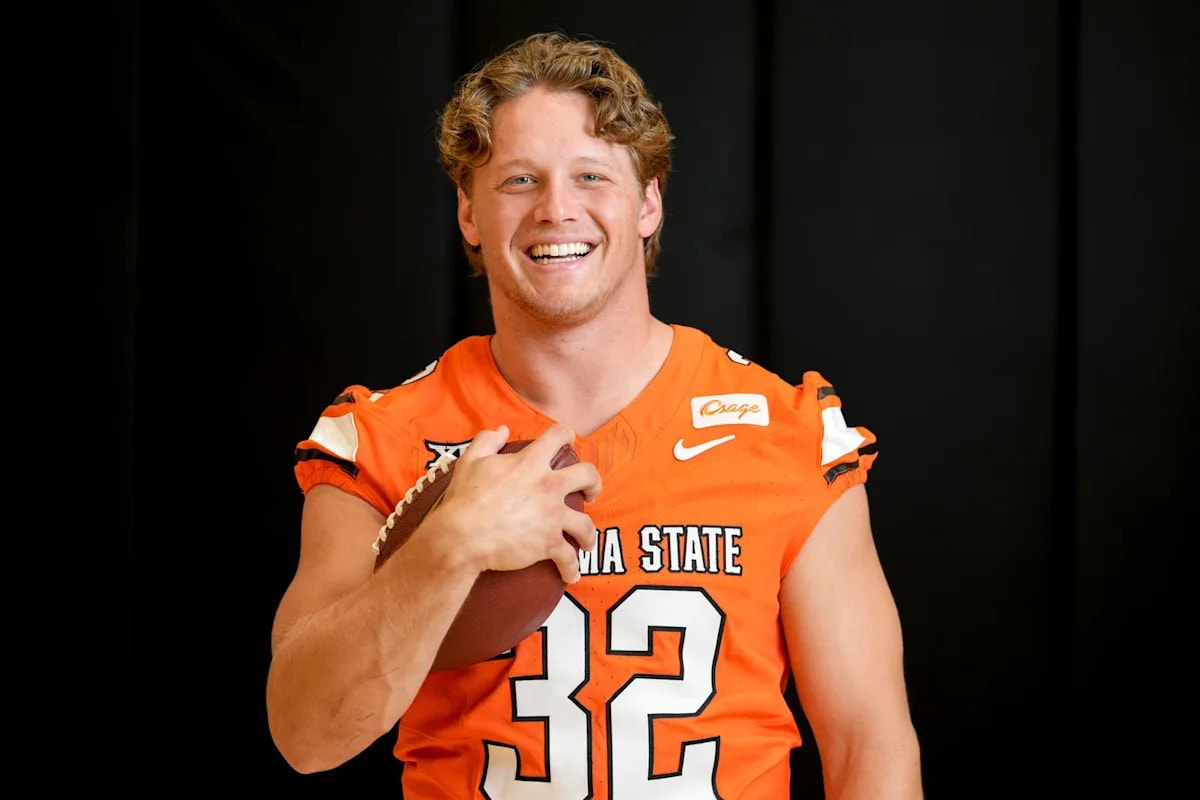 Ethan Wesloski gives Oklahoma State a major offseason defensive storyline, PFF ranks him the Big 12’s top returning linebacker