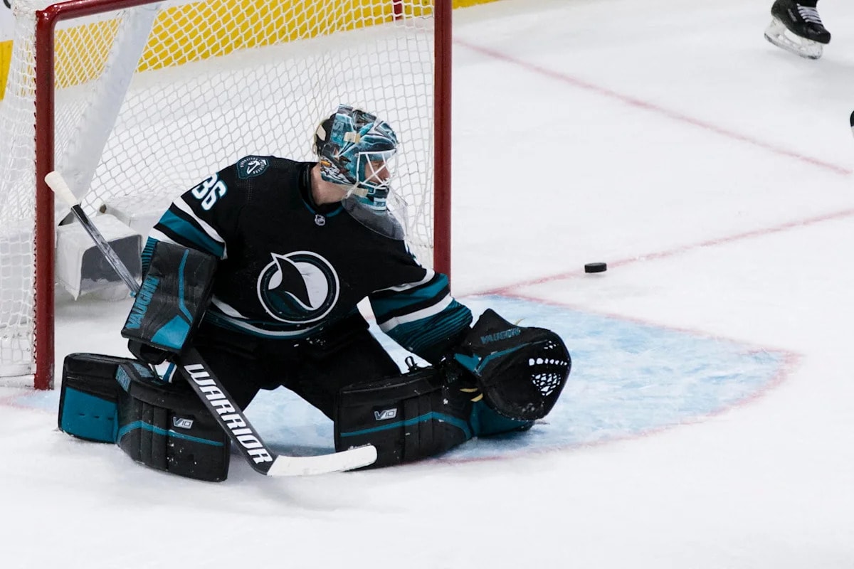 Sharks’ No. 36 Has Had Many Owners, and Kaapo Kahkonen Is the Latest