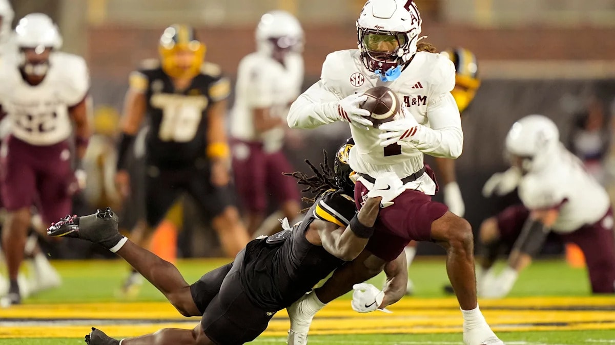 Texas A&M WR Mario Craver remains questionable as Aggies brace for Missouri test