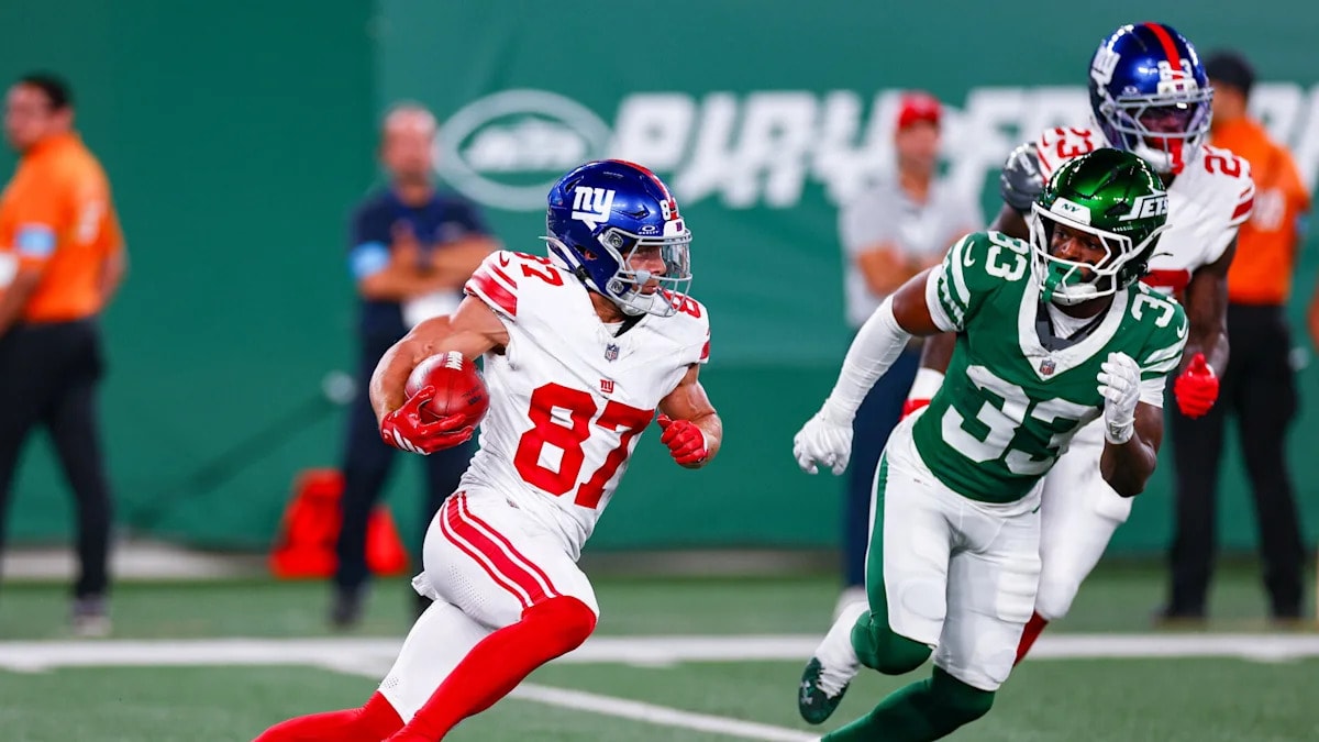 Report: Braxton Berrios set to return to Giants via practice squad