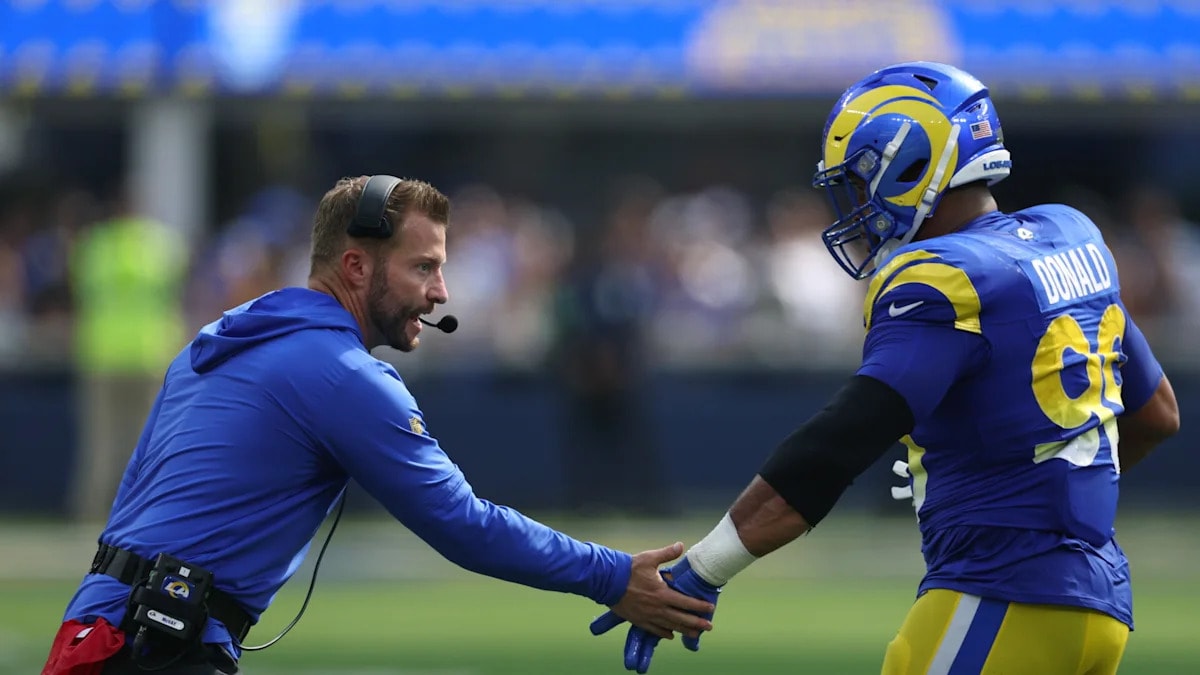 Sean McVay on Aaron Donald: Playing in Australia is possible, but there is no timetable