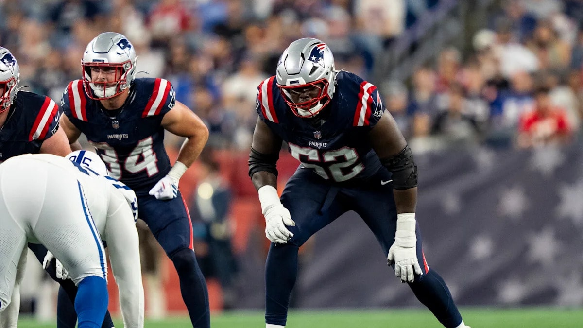 Patriots offensive tackle Marcus Bryant injured during preseason start against Eagles