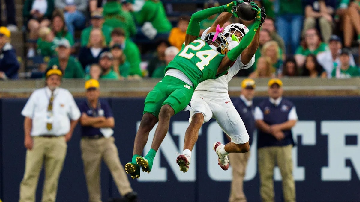 Notre Dame’s Week 6 dominance keeps it in ESPN’s national title conversation