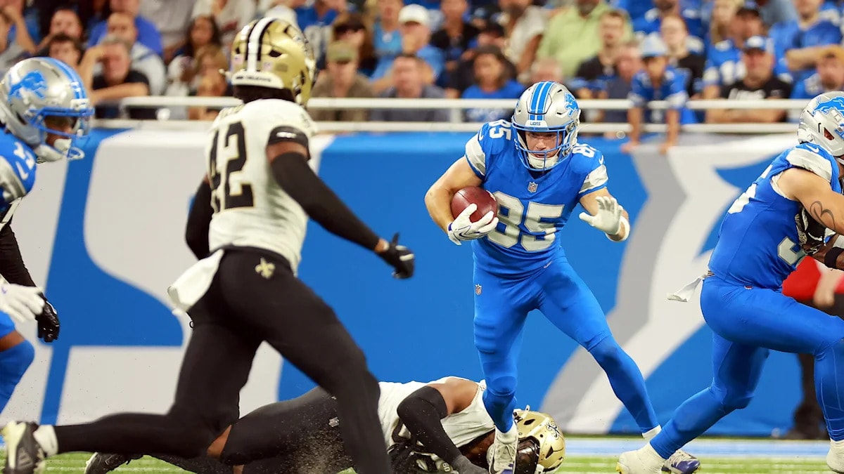 Lions expect WR Tom Kennedy to miss remainder of season after MCL injury