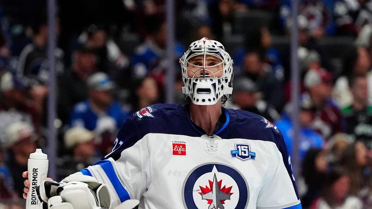 Connor Hellebuyck confirms trade request to Winnipeg Jets after entire career with club