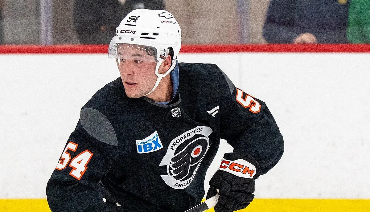 Flyers prospect Cole Knuble gets a pro-hockey glimpse, feeding “high expectations”
