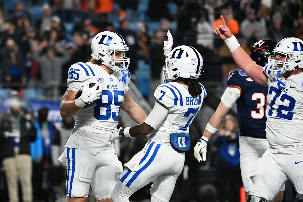 Duke football begins the 2026 season unranked, earning zero votes in the preseason AP Poll