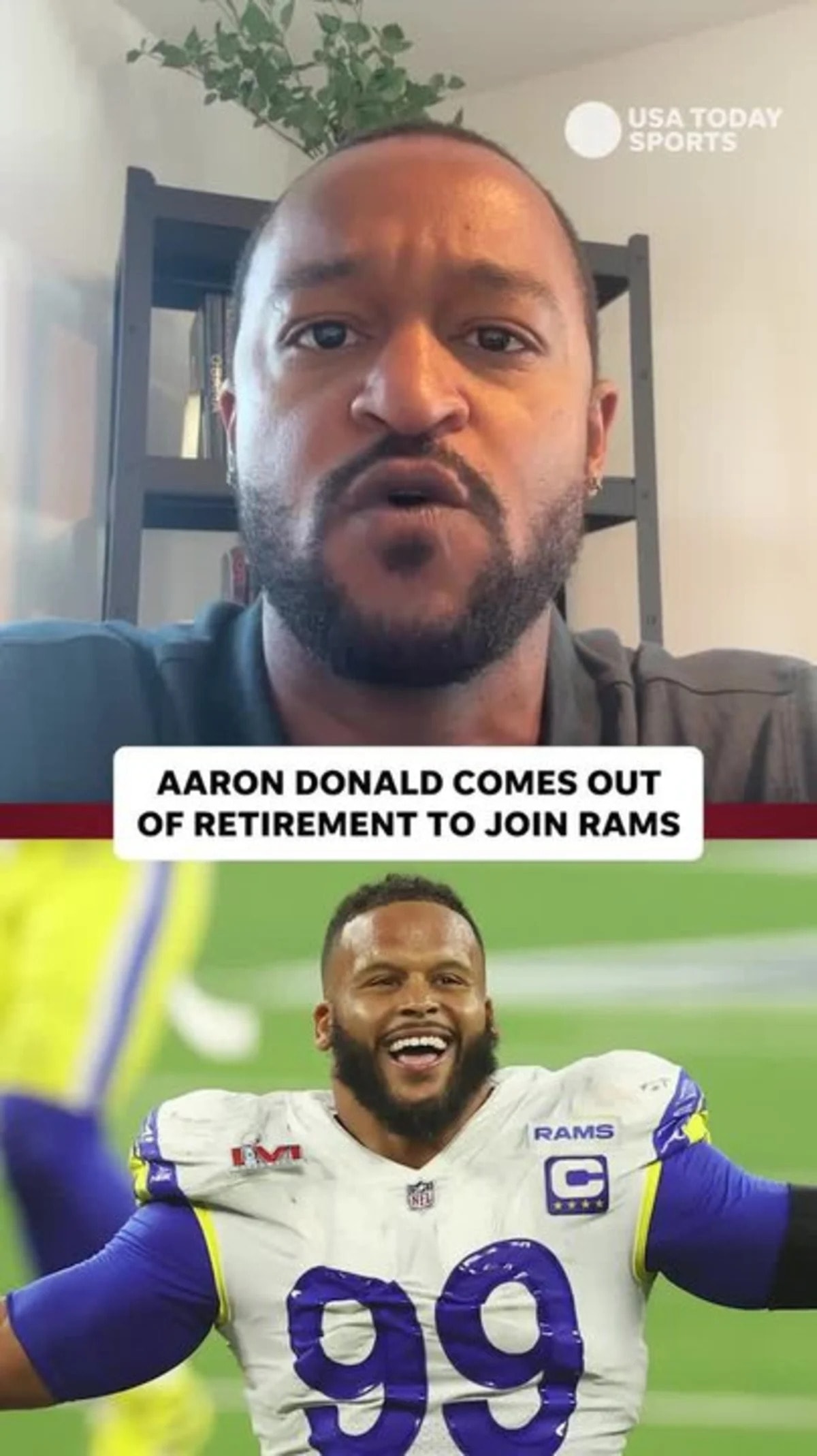 Aaron Donald’s return becomes official as Rams commit to a Super Bowl push