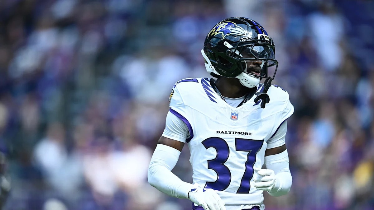 Ravens waive cornerback Robert Longerbeam, ending the team’s 2025 draft investment