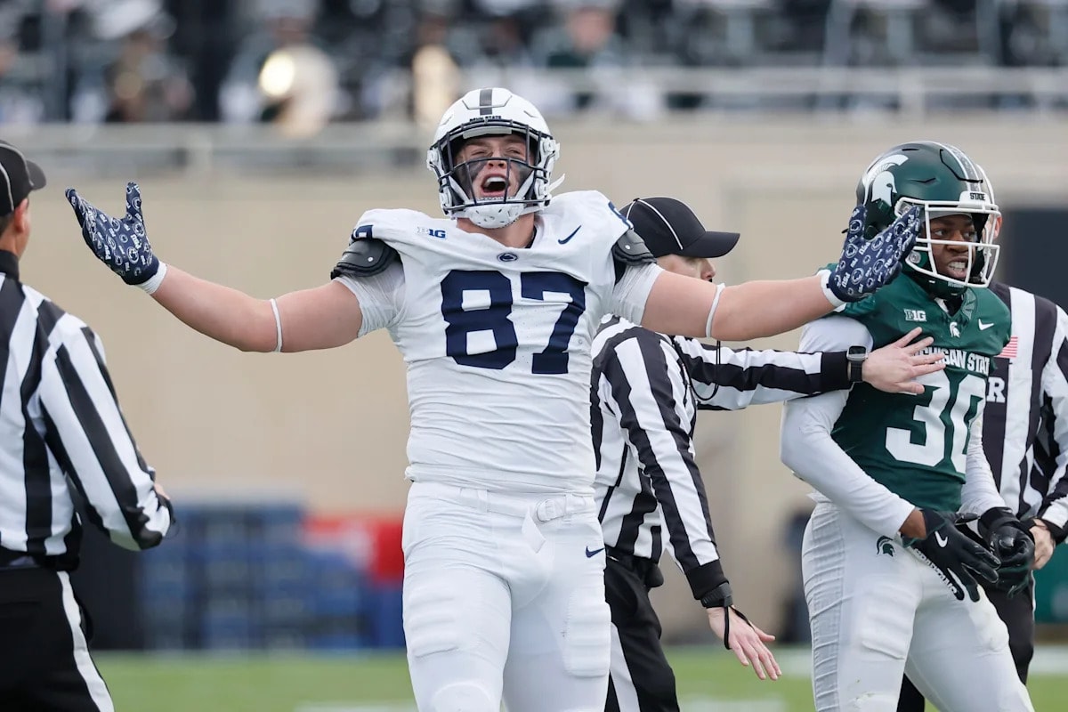 Penn State tight end Andrew Rappleyea highlighted among Nittany Lions’ key 2026 contributors